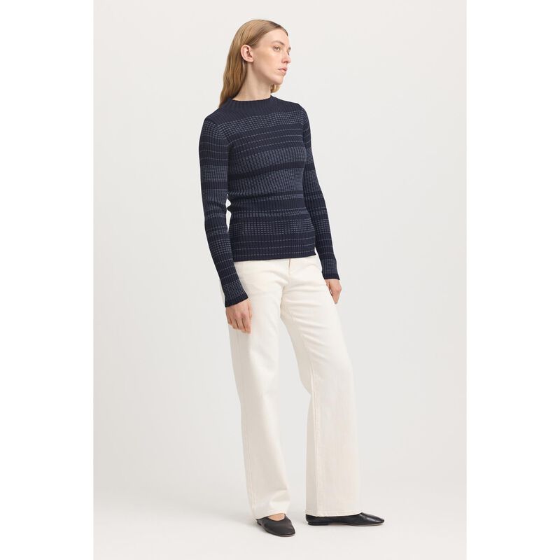 Toorallie Gradient Stripe Funnel Jersey image number 3